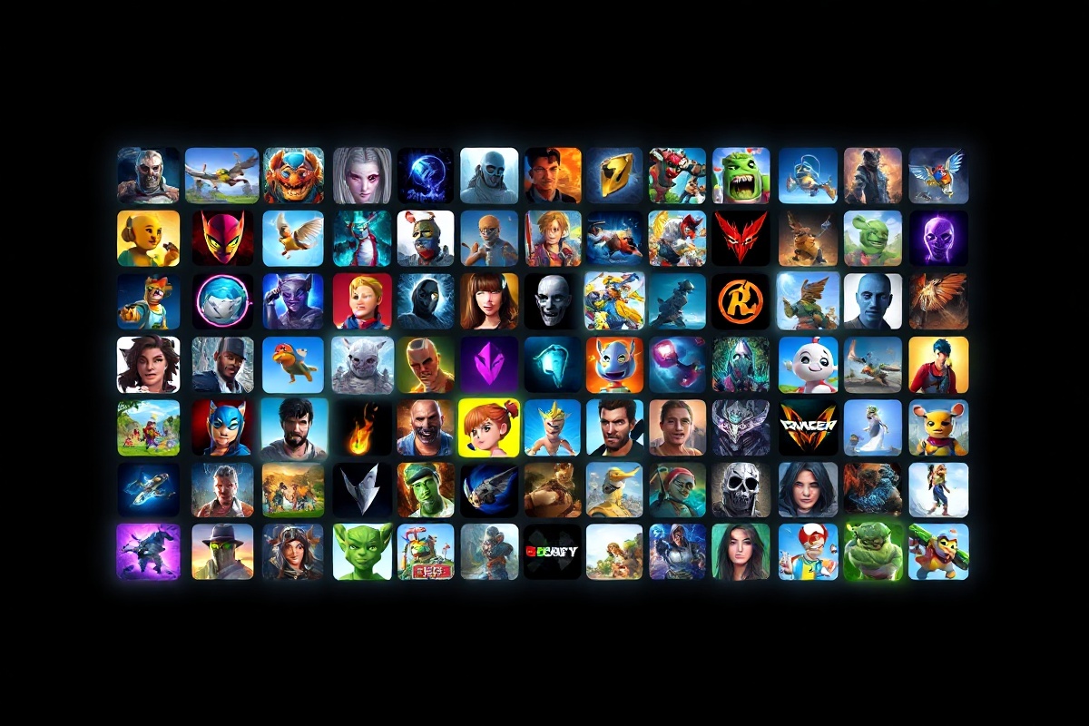 NexusPlay dashboard displaying a unified grid of titles pulled from Steam, Epic, GOG, and local folders